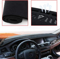 Black Carpet Dashboard Cover Mat Y28631