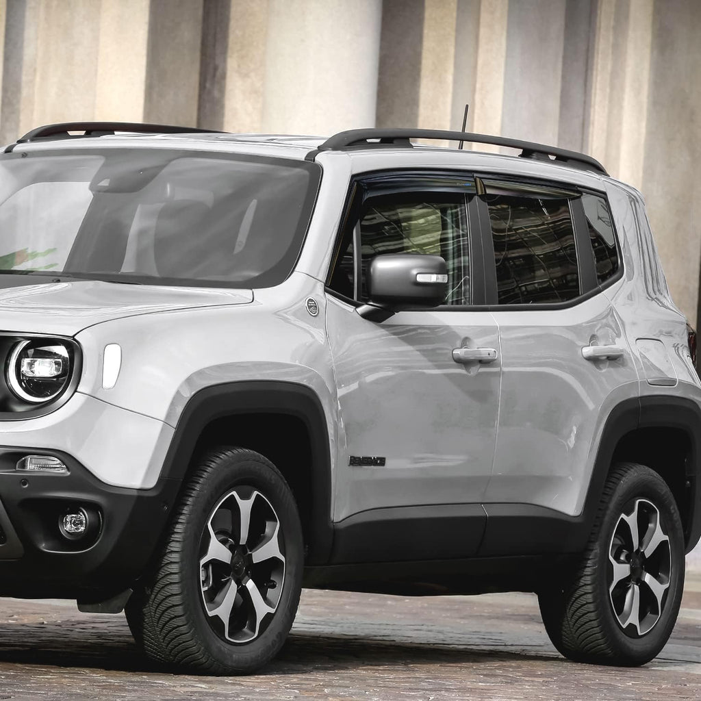 4 pcs Dark Smoke Rain Guards for Jeep Renegade 2015-2022 M846581