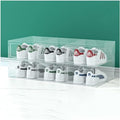 Foldable Clear Shoe Boxes with Lid 22.5 * 33.5 * 14CM W9728