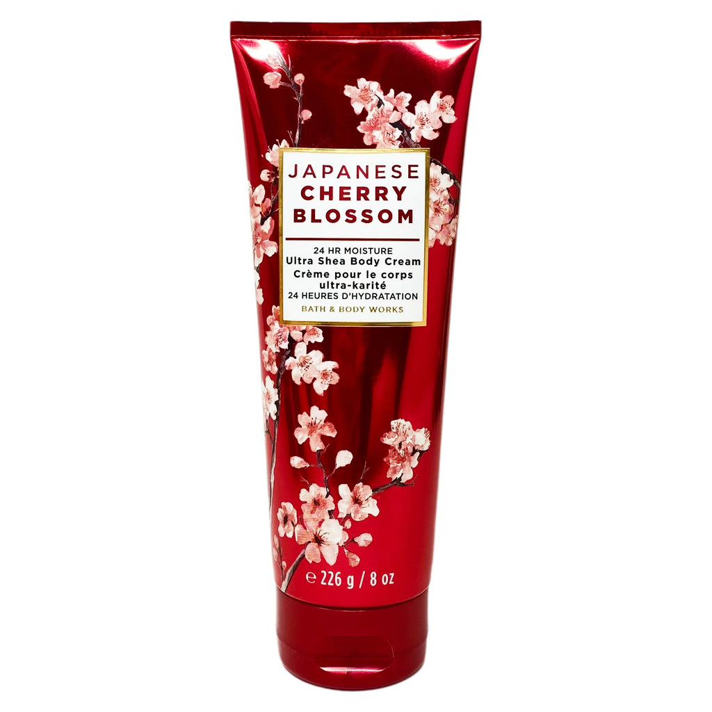 Japanese Cherry Blossom 2 Piece Gift Set - Body Cream and Body Scrub D1003