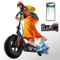 19/20 Mph 20/30 Miles Range Dual Suspension Folding Electric Scooter K723