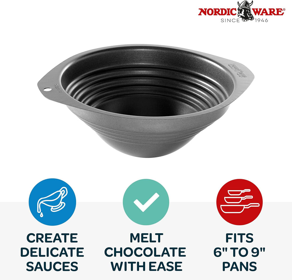 8 Cup Nonstick Double Boiler A597