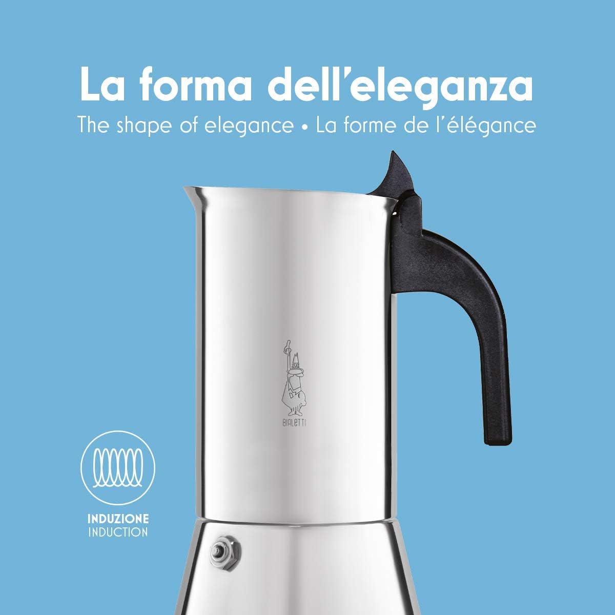 4 Cup Stainless Steel Espresso Coffee Maker N807