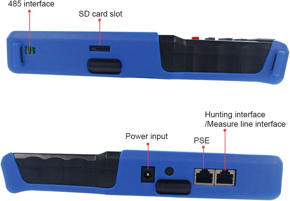 4 Inch Touch Screen IP Camera Tester with WiFi and PoE Power Output Z1116