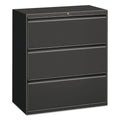 Three-Drawer Lateral File Cabinet, Charcoal Y230