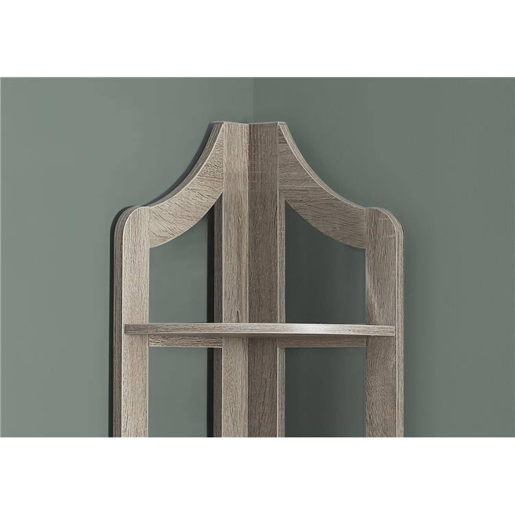 Corner Accent Shelf Bookcase V3745