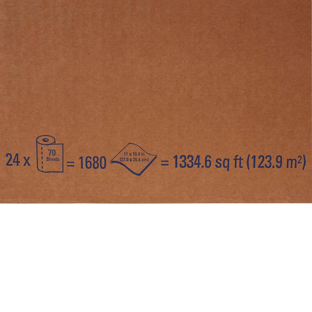 White 70/Roll 24 Rolls/Carton Kitchen Roll Towels J7864