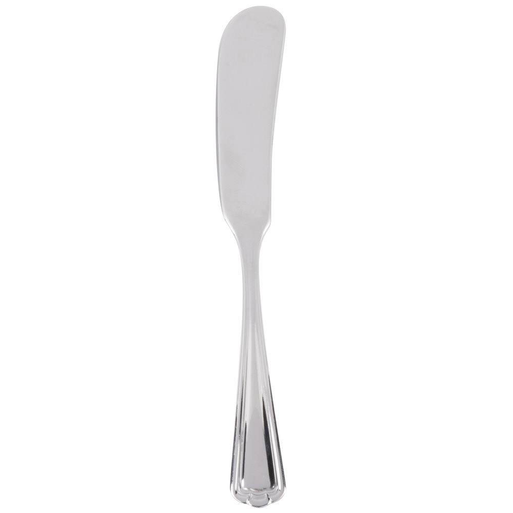 18/0 Stainless Steel Butter Spreader - 36/Case P652481