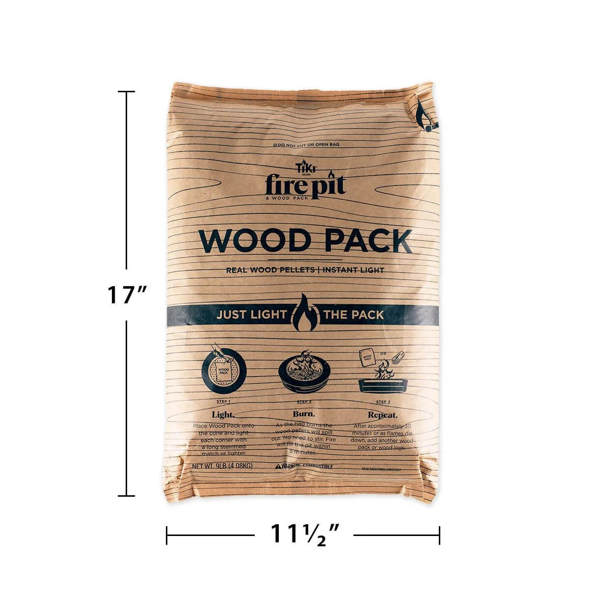 Fire Pit Wood Packs, Pack of 4 Q7500