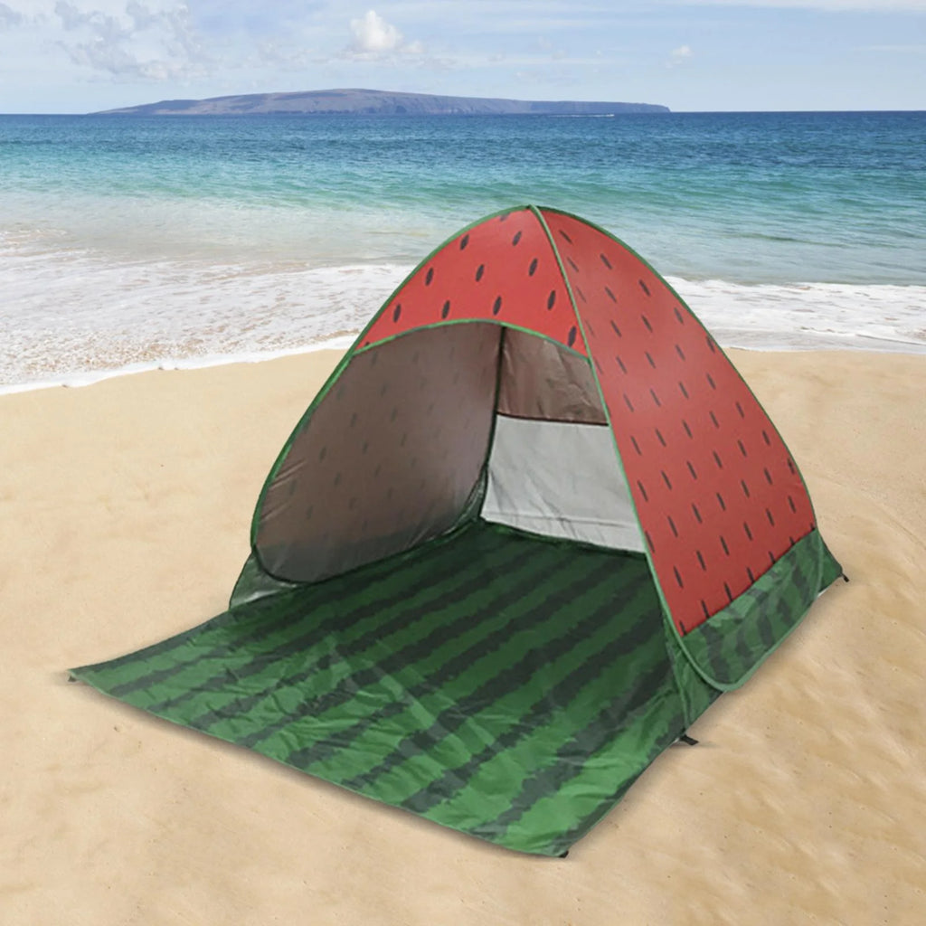 Red XL Beach Sun Protection Camping Tent G29222