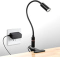 LED Desk Lamp 4W Table Lamp Touch Control 3 Brightness Flexible Gooseneck Metal Lamp W1281