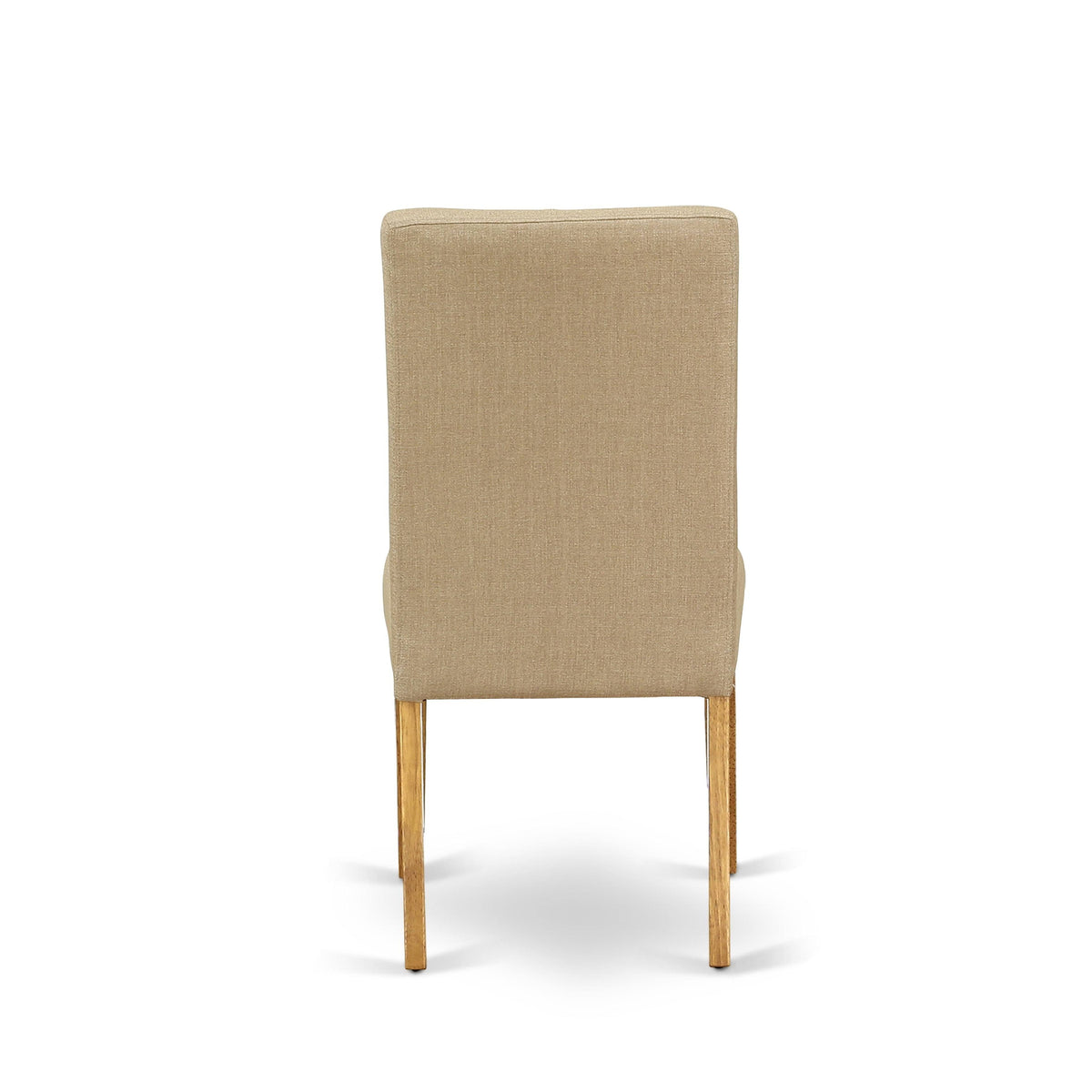 5pc Rectangle Dining Table and 4 Parson Chair with Linen Fabric A903