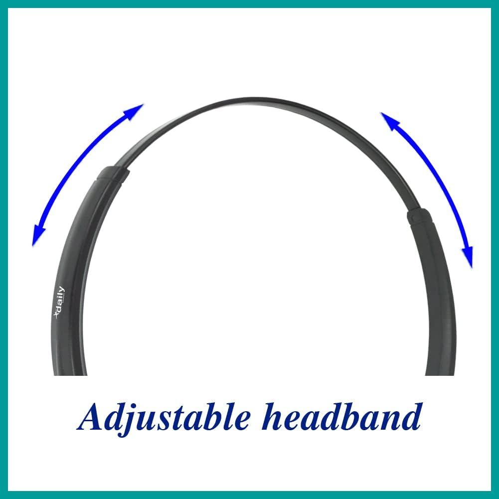 RJ9 Corded HD Voice Headset Compatible Cisco IP Phones, Plus 3.5mm Adapter, Monaural, Pack of 2 I822505