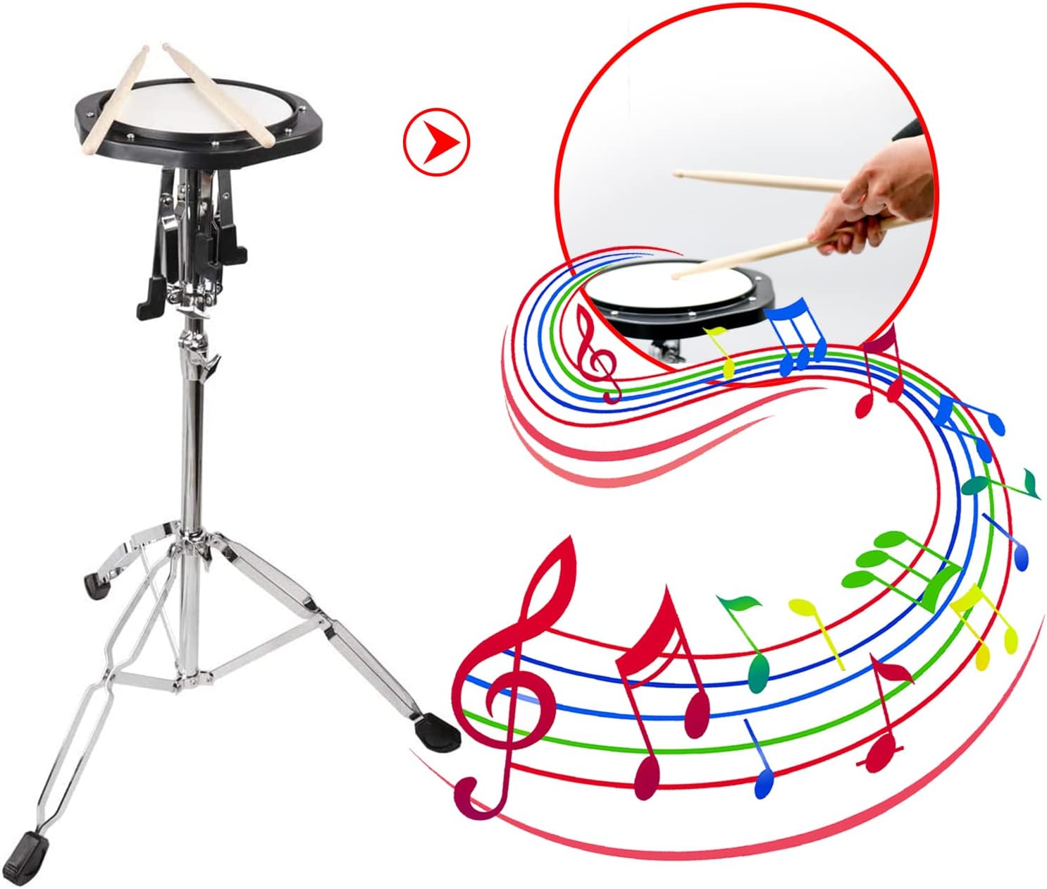 30 Notes Glockenspiel Kit Xylophone Bell with Carrying Bag Z491