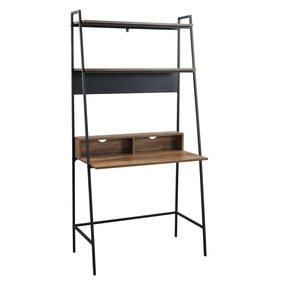 Metal Frame Ladder Shelf Desk W23336