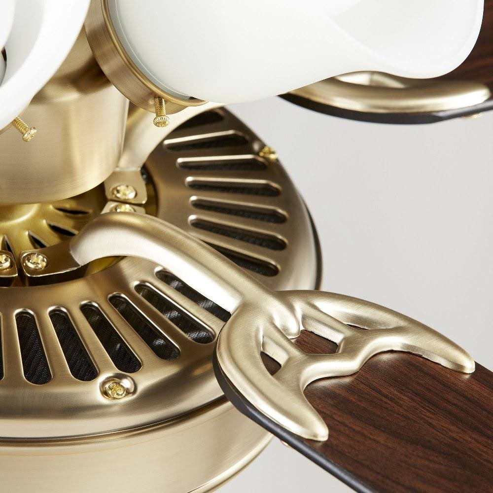 Toasted Sienna Amber Scavo Ceiling Fan A844