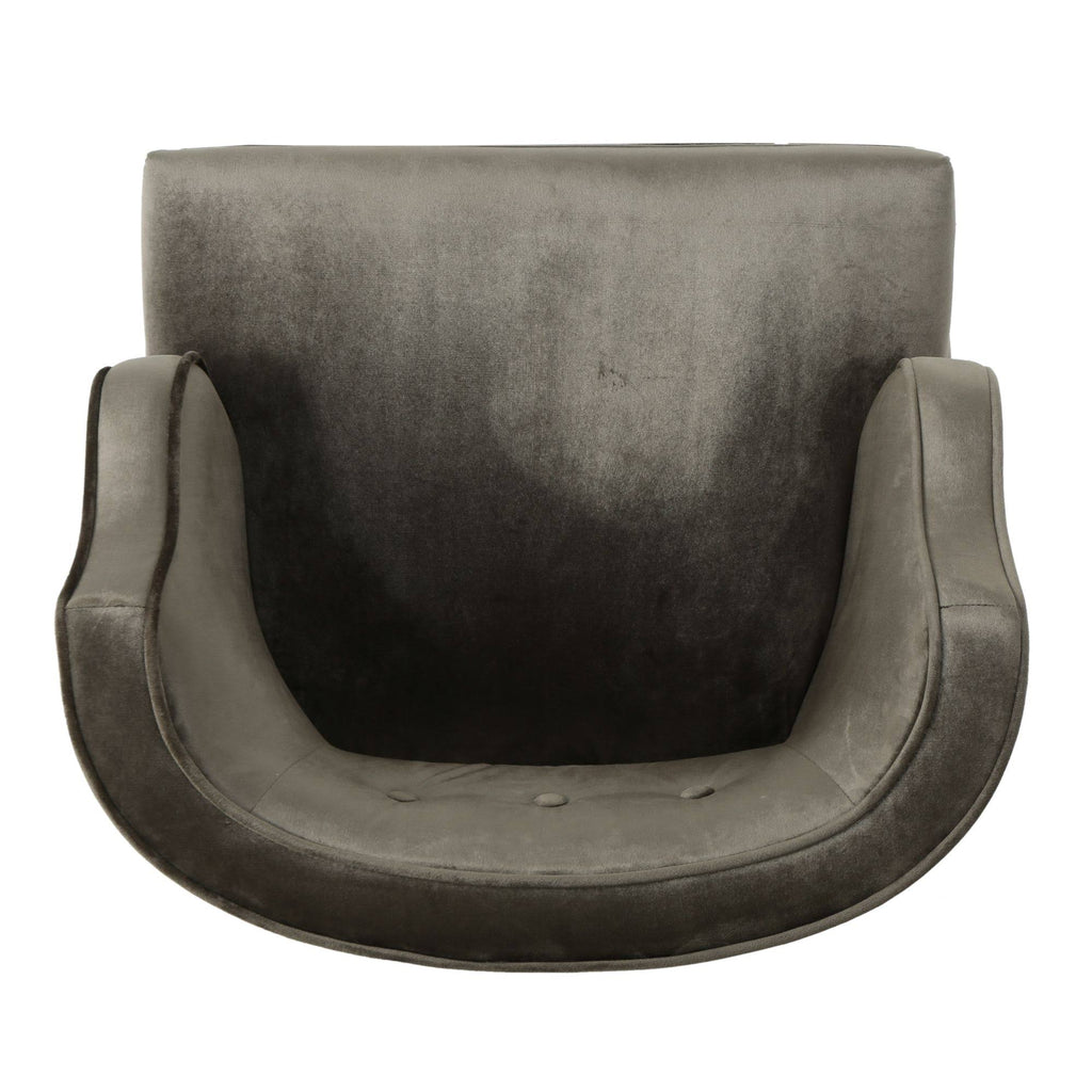 Gray and Beige Contemporary Accent Chair V716793
