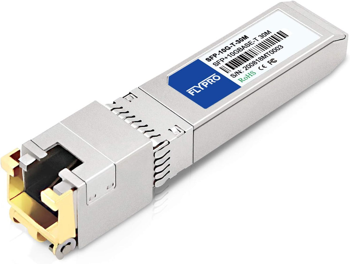 10Gbase-T SFP+ to RJ45 Copper Module, Pack of 2 A921483
