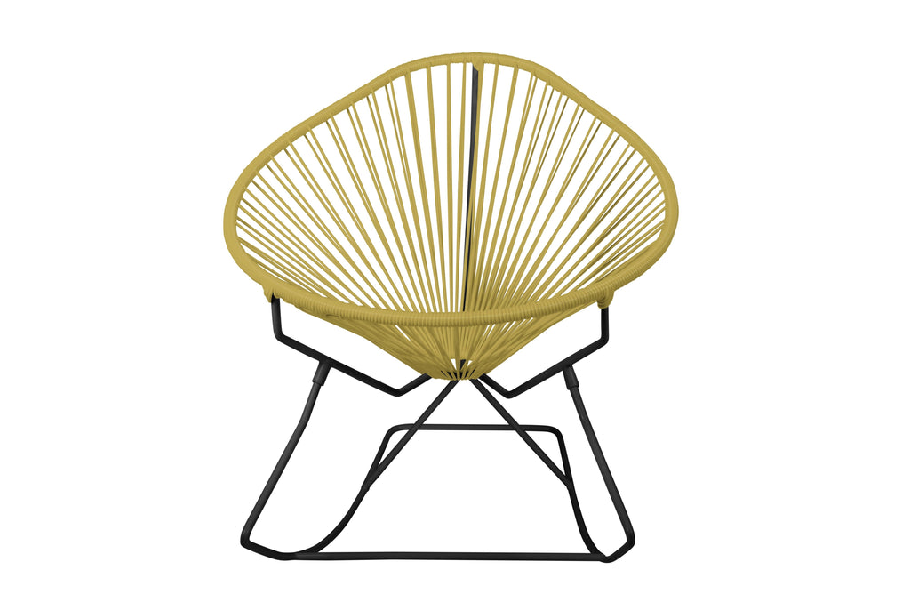 Black/Caramel Rocker Chair P446