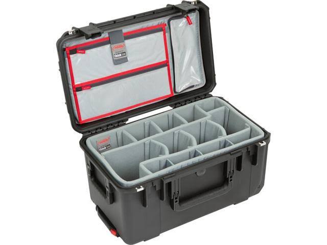 Wheeled Utility Case with Photo Divider Insert D25758