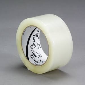 Clear Box Sealing Tape, 72 mm x 100 M, 24 Rolls per Case Z578