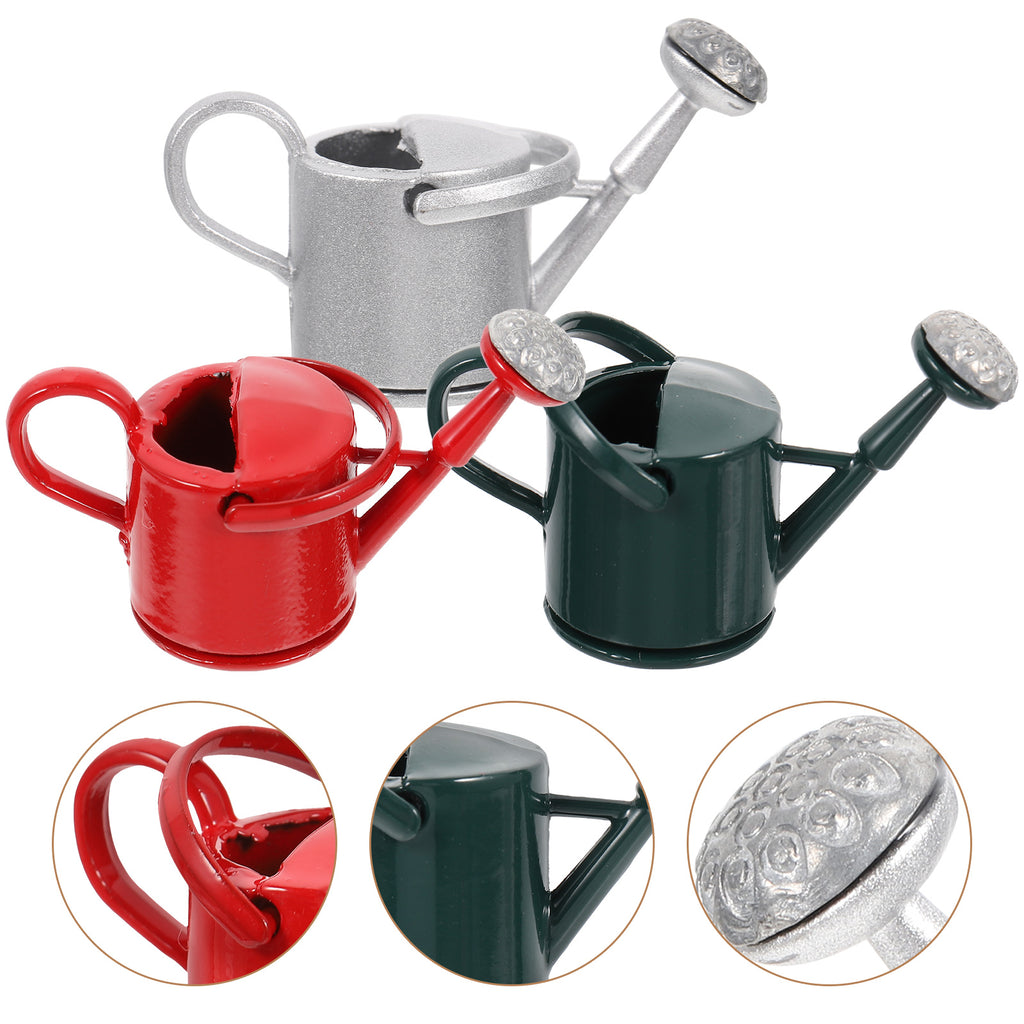 6 Pcs Tin Watering Can W234