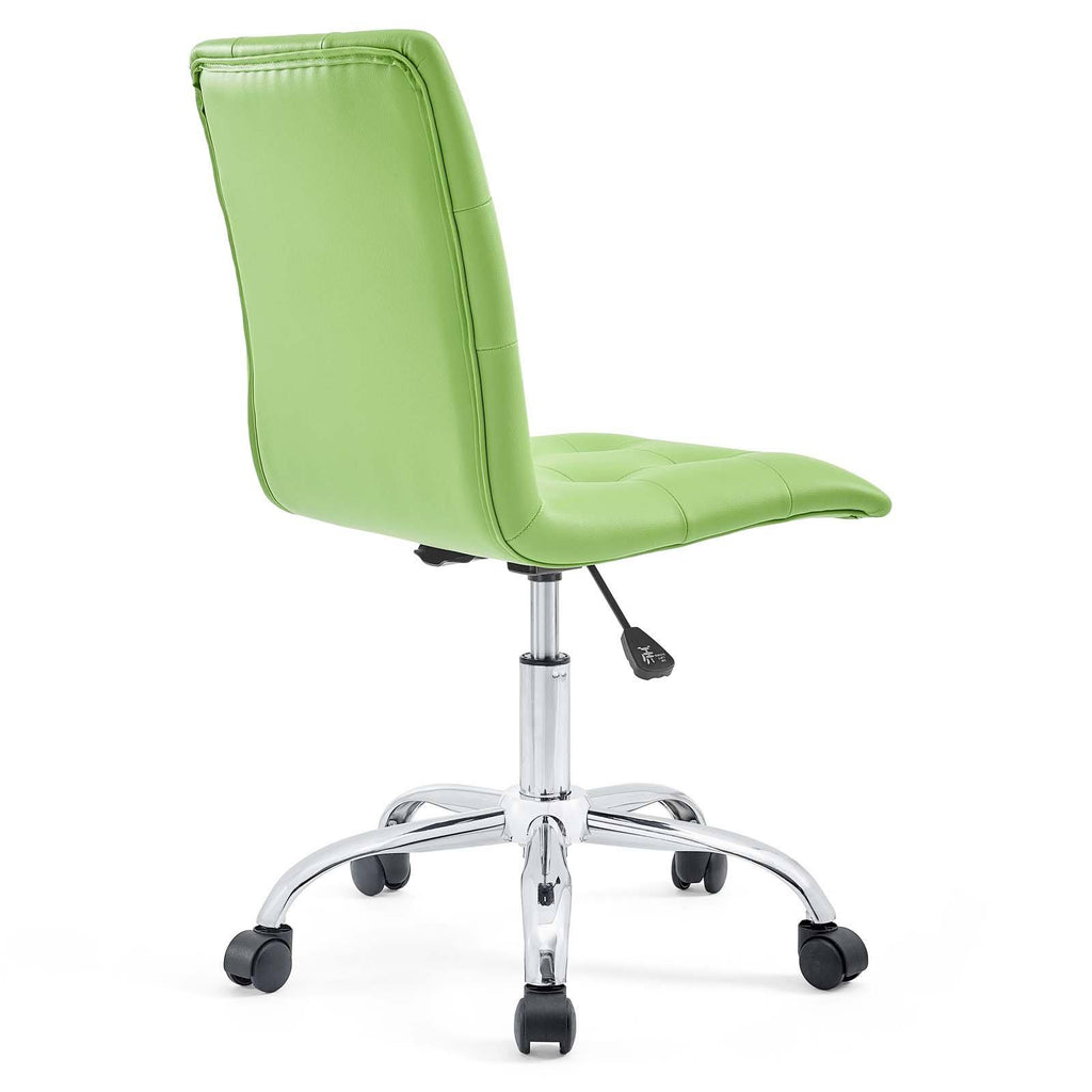 White Mid Back Office Chair O329369