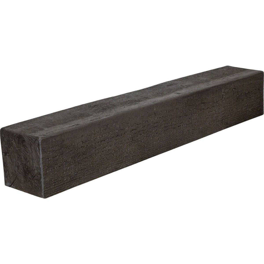 Rough Sawn Faux Wood Fireplace Mantel D2319