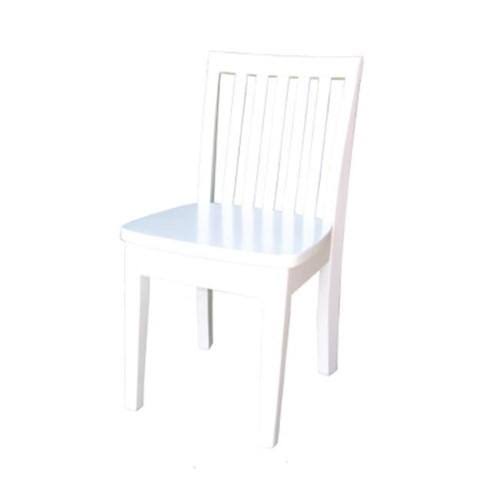 Linen White Juvenile Chair Set of 2 X50592