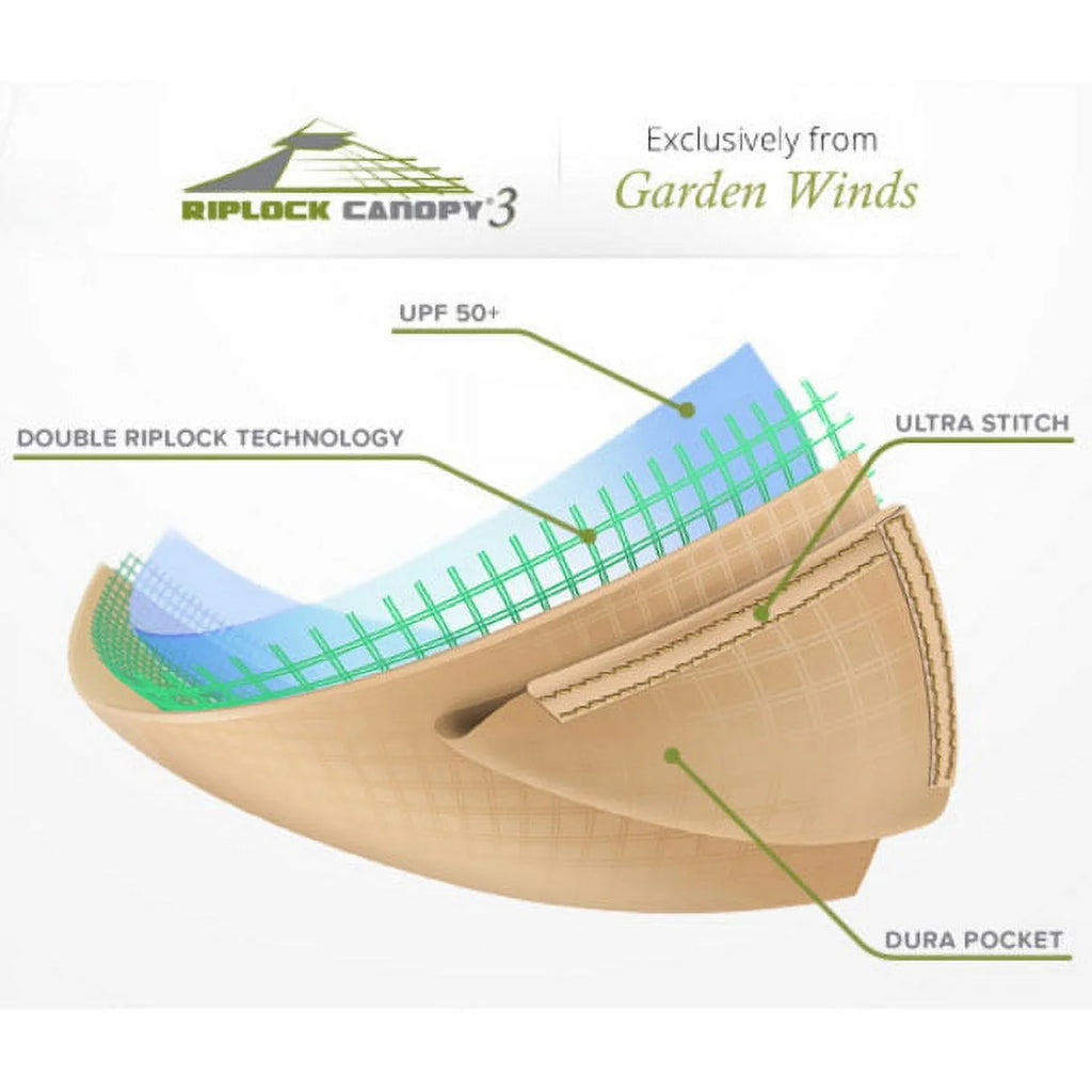 Burgundy Dome Gazebo Replacement Canopy I951