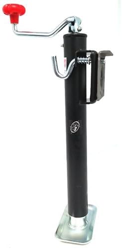 2,000 lbs. Top Wind Swivel Jack with Weld-on Bracket Mount, 15" Travel, Pack of 2 Q3513