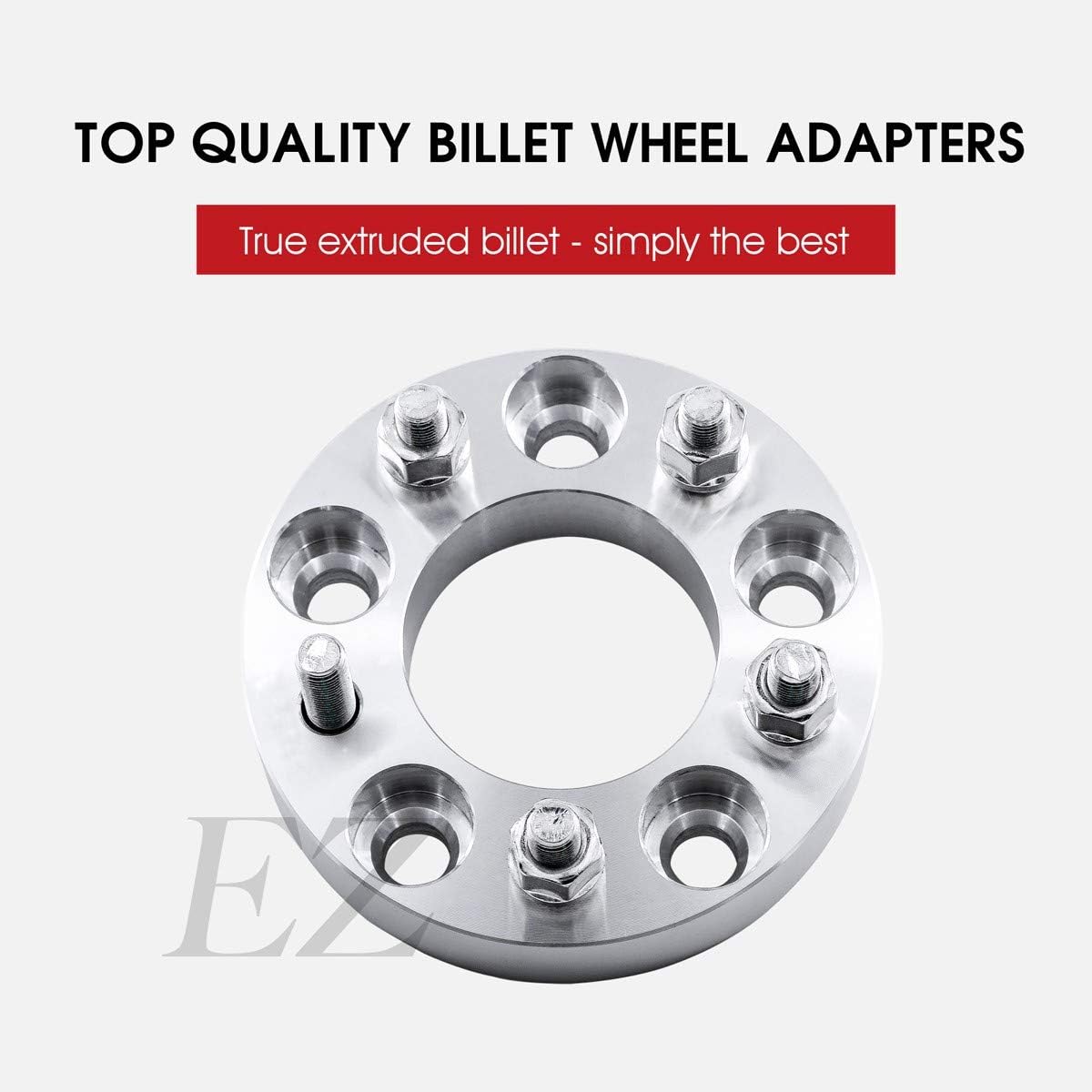 2 Billet Wheel Adapters 5x4.75 to 5x5 Thickness 20mm X39968