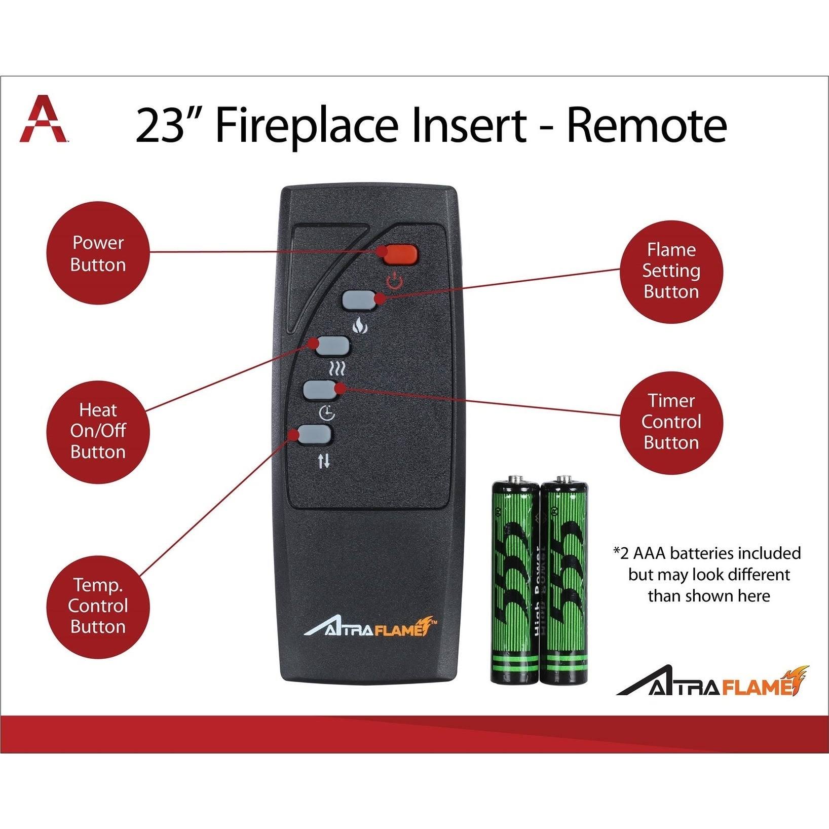 Media Fireplace for TVs Up to 37x22 Cherry R3670