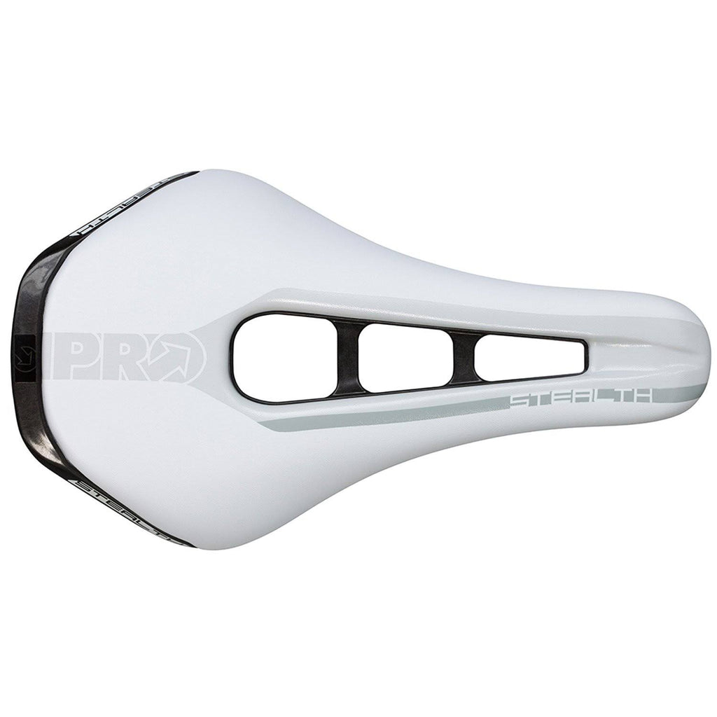 Pro Stealth Saddle White - 152mm Z3619