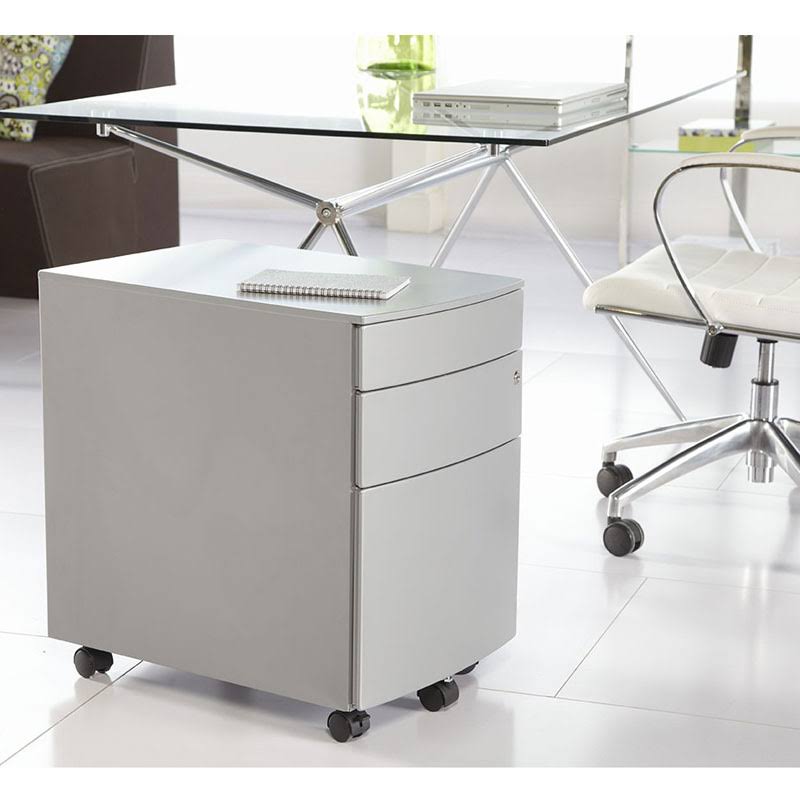 Black File Cabinet Y778
