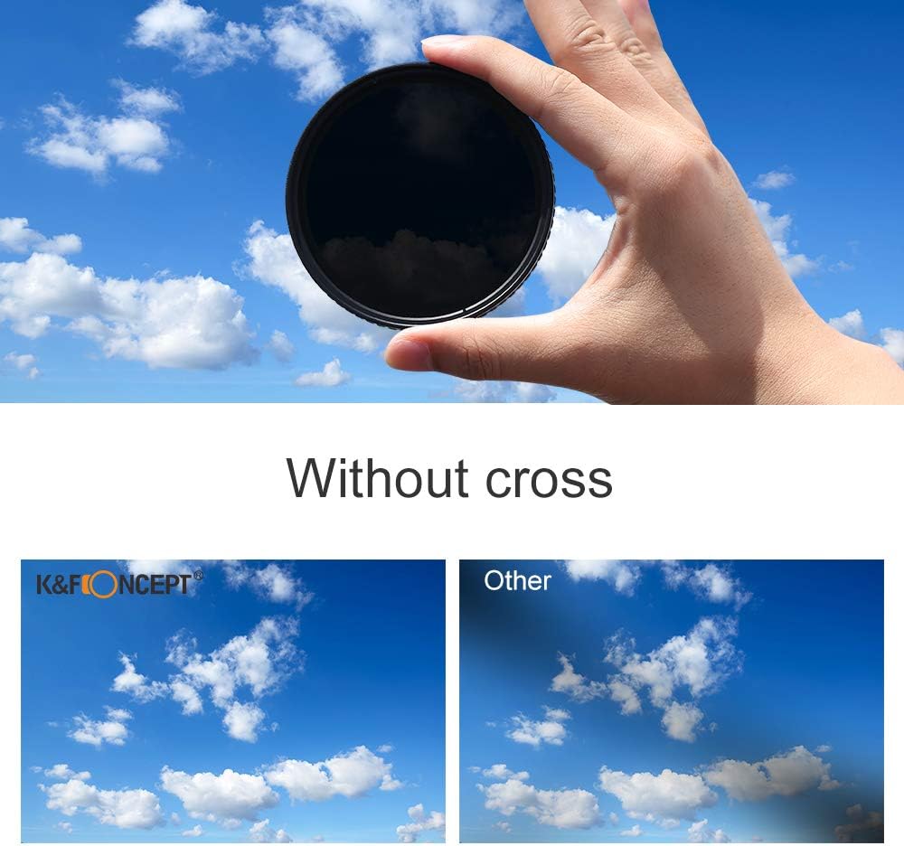 67mm Variable ND Filter ND8-ND128 HD VND Filter T140