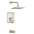 Brushed Nickel Tub and Shower Trim Kit U536