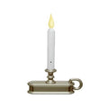 Pewter Battery-Operated LED Candle S659716