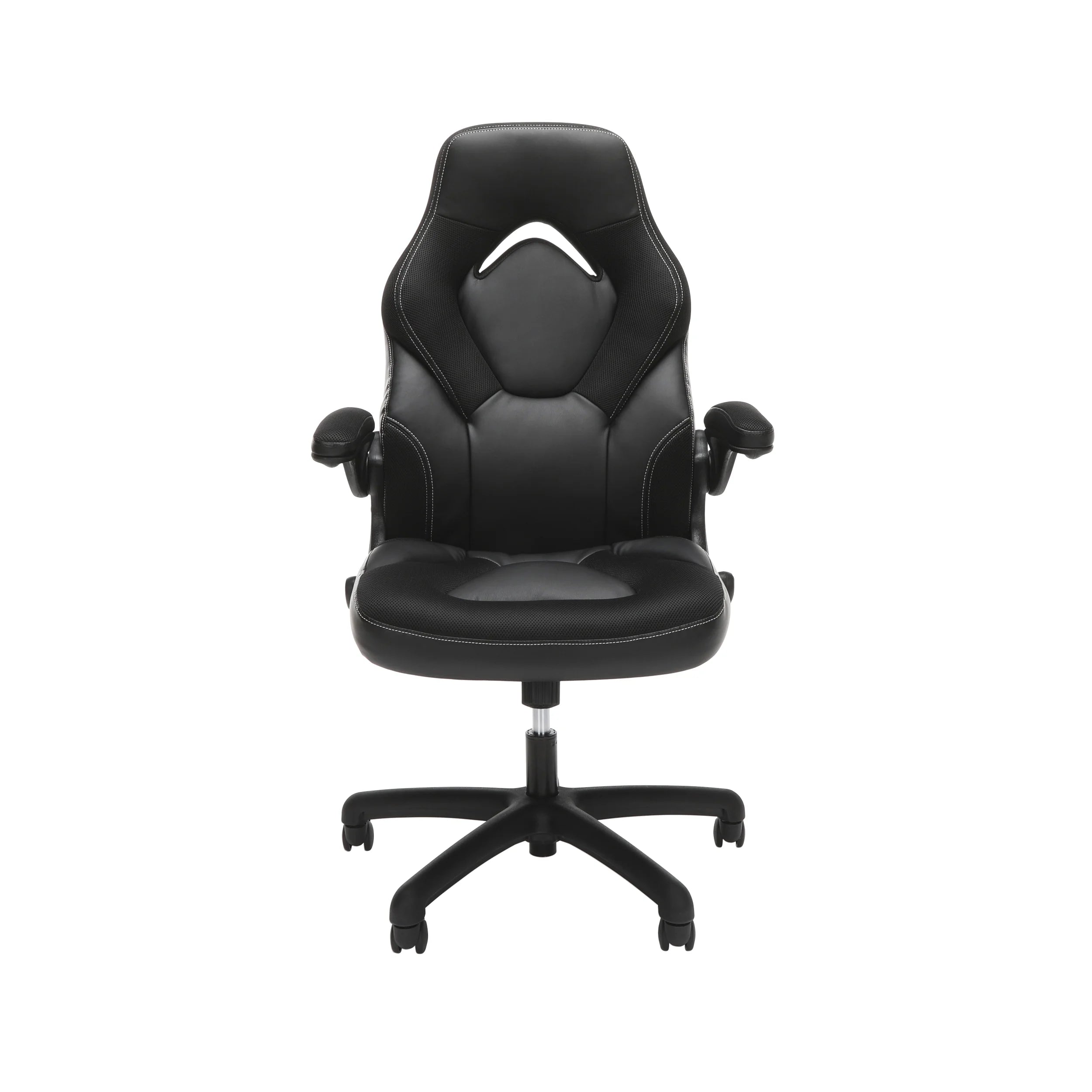 Black Gaming Chair with Integrated Headrest M214