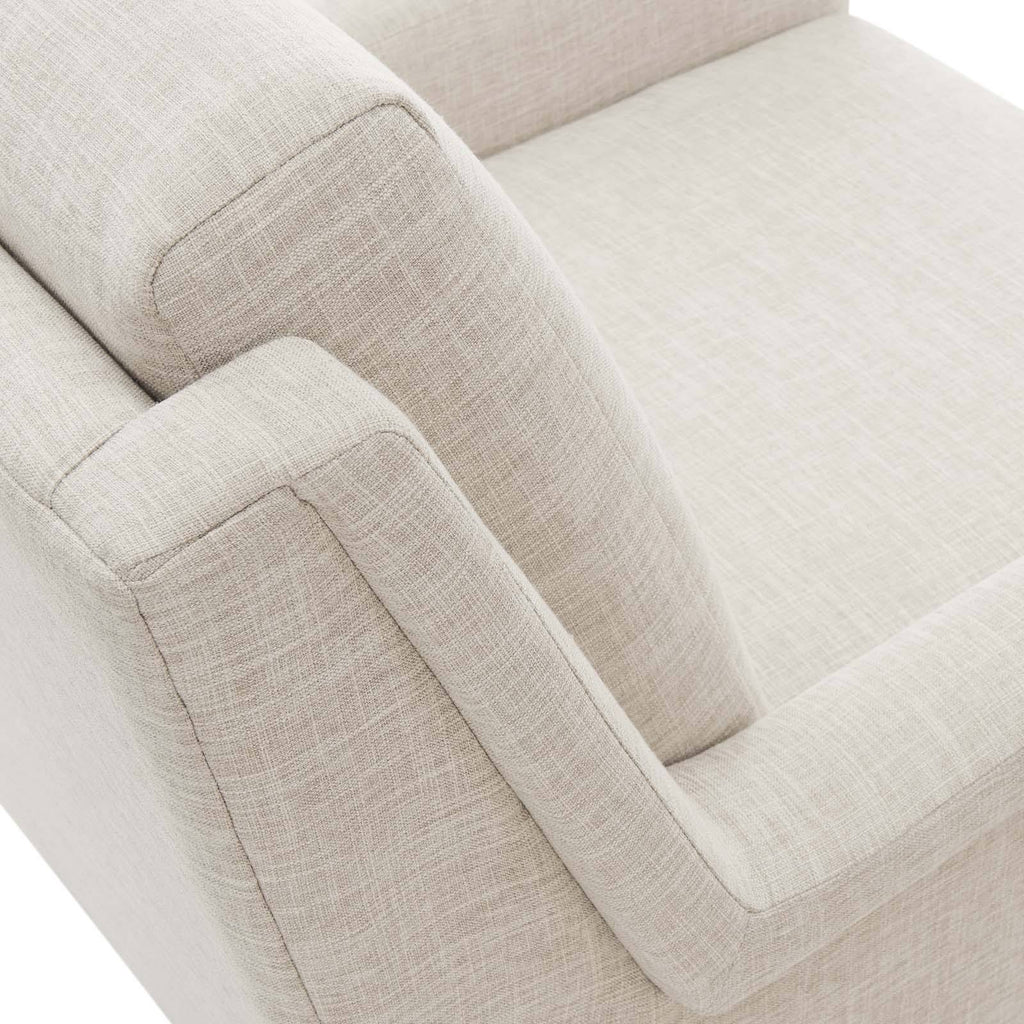 Fabric Armchair Black Gray P7698