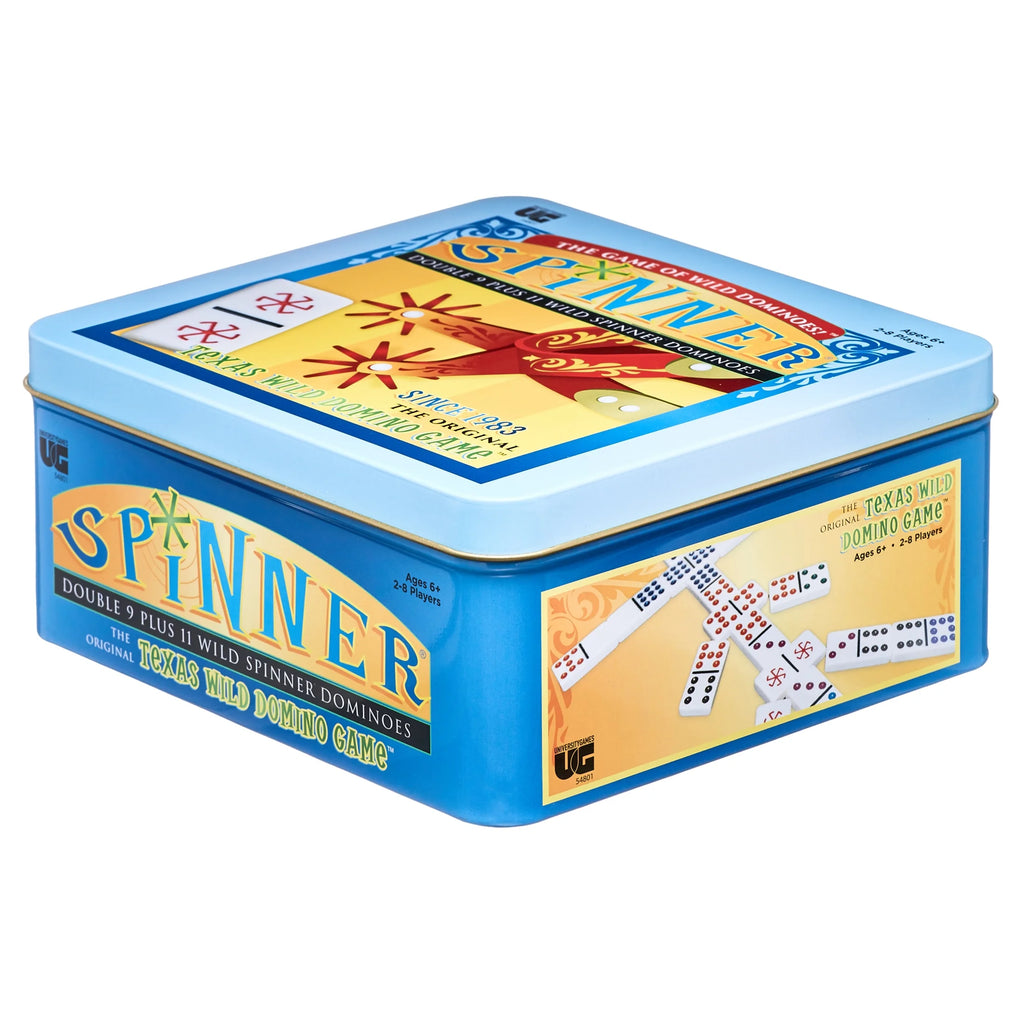 Spinner Game of Wild Dominoes in On-the-go Travel Tin A61762