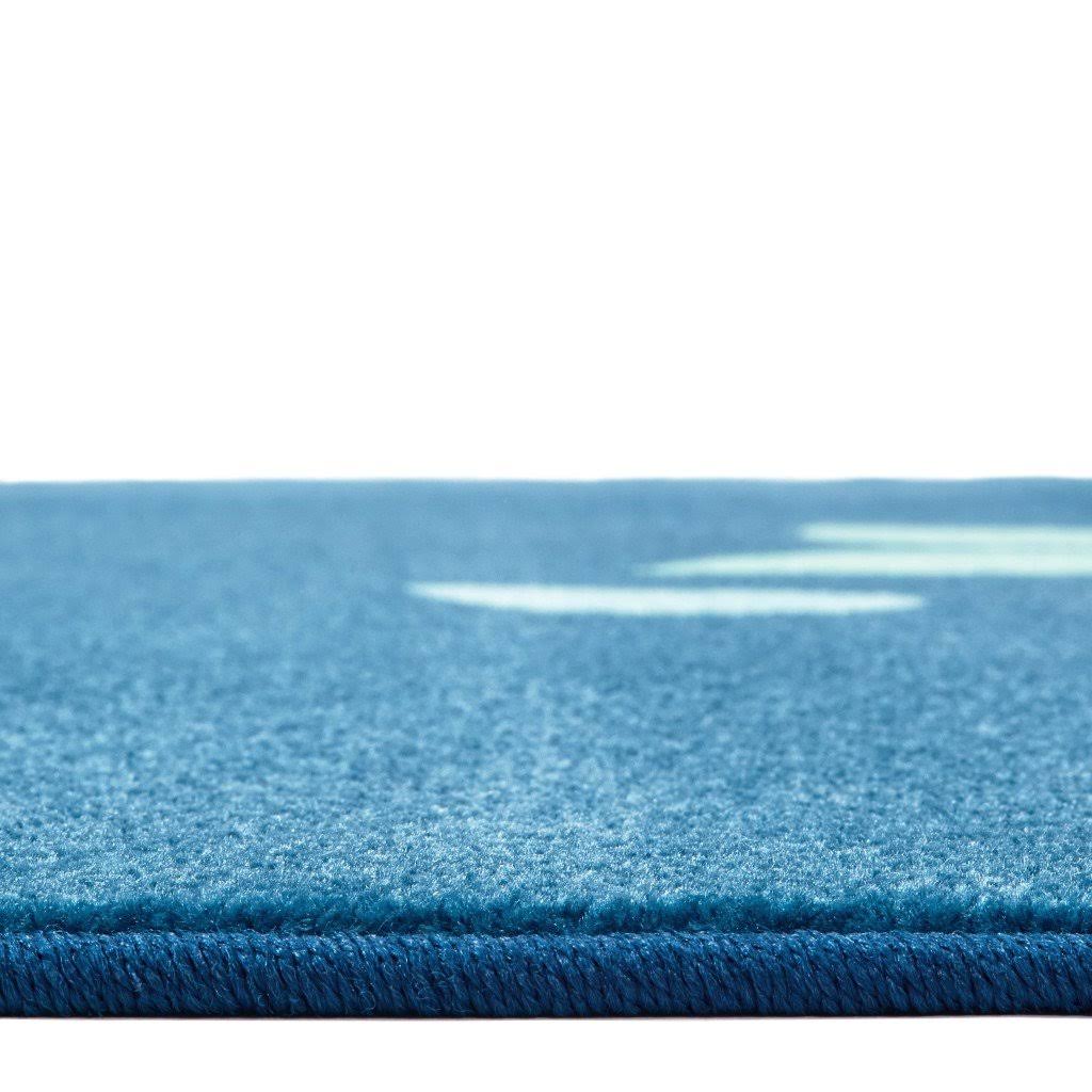 Blue 6'x9' Rectangle Carpets F81204