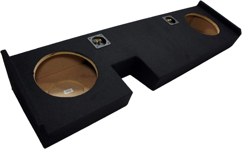Compatible with 2009-2014 Ford F-150 Extended/Super Cab Truck Dual 10 Sub Box & HA-A400.1 Z875151