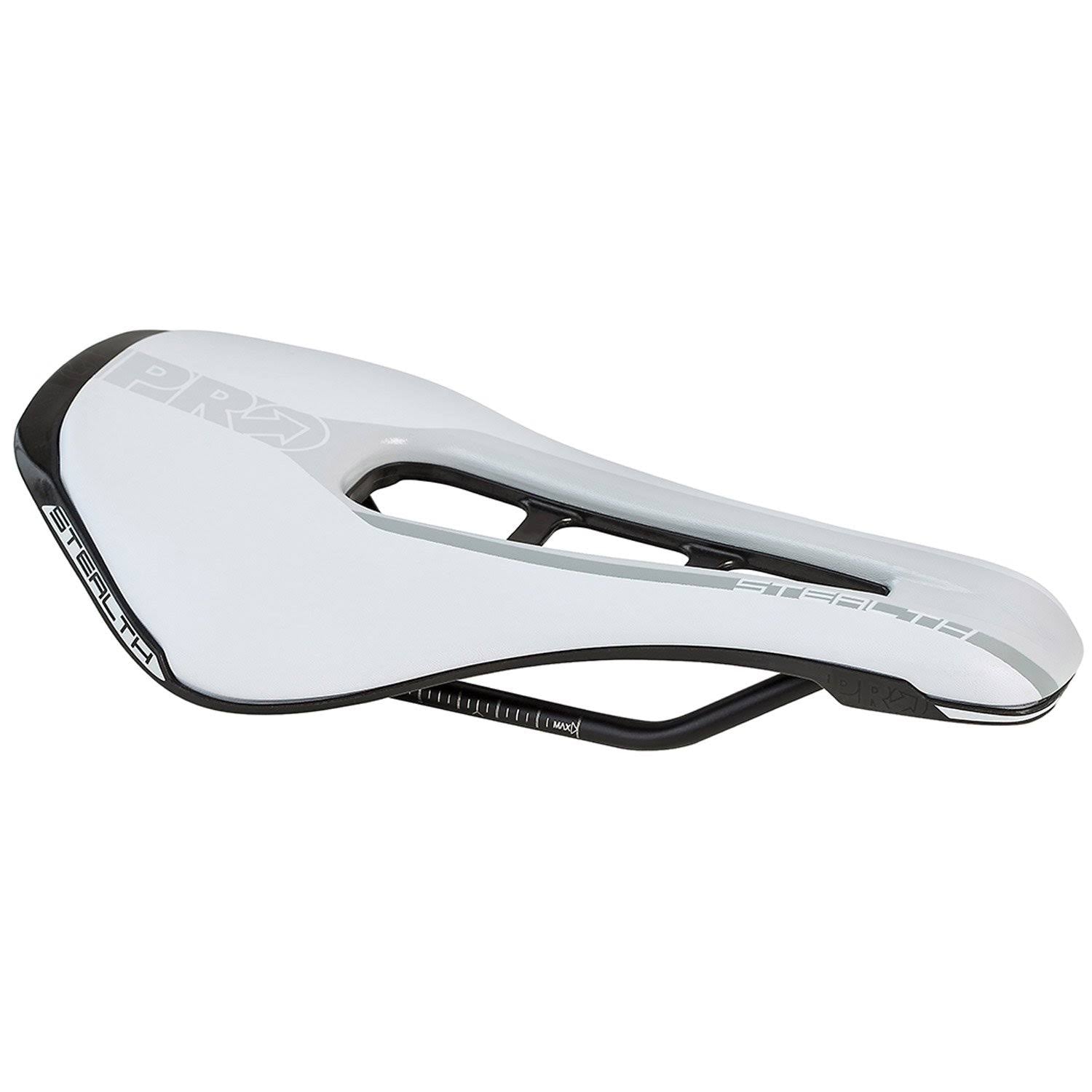 Pro Stealth Saddle White - 152mm Z3619