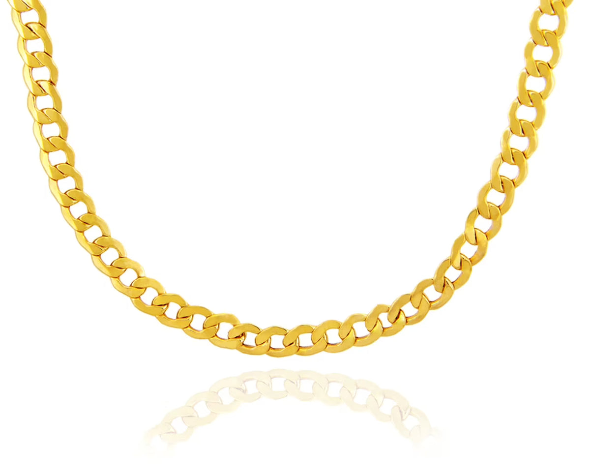 Hollow Cuban 10K Gold Chain 16" S333100