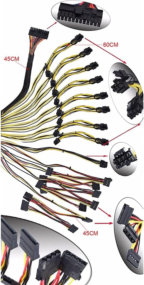 1800W ATX Modular Mining PC Power Supply L5440