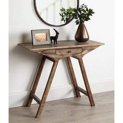 Small Wooden Console Table I67584