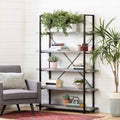 5-Shelf Shelving Unit Driftwood Gray R6065