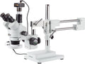 Digital Trinocular Stereo Zoom Microscope with 3.5X-90X Magnification and 5MP H2901