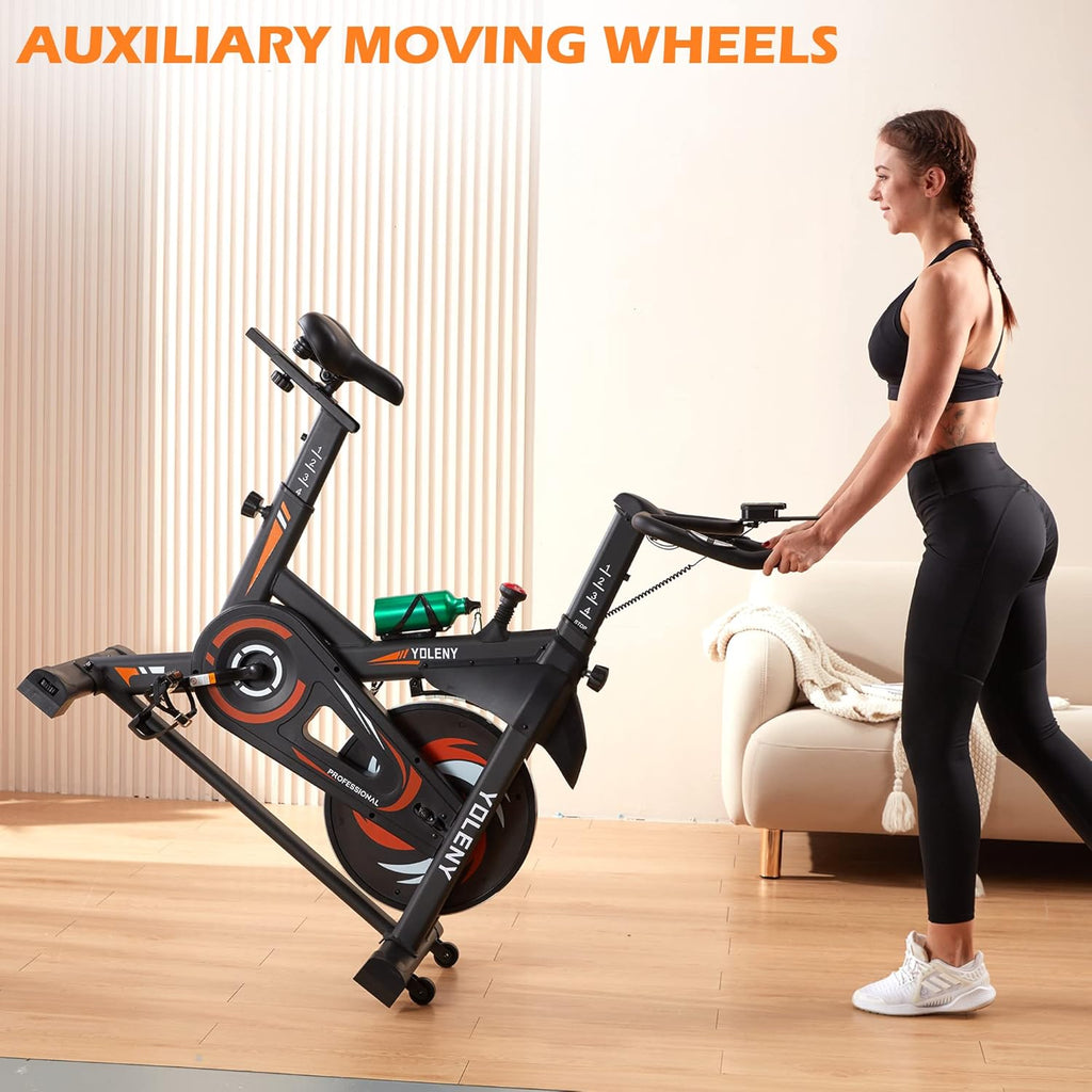 Exercise Bike with Magnetic Resistance and Digital Monitor P7798